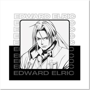 Edward Elric Fullmetal Alchemist Posters and Art